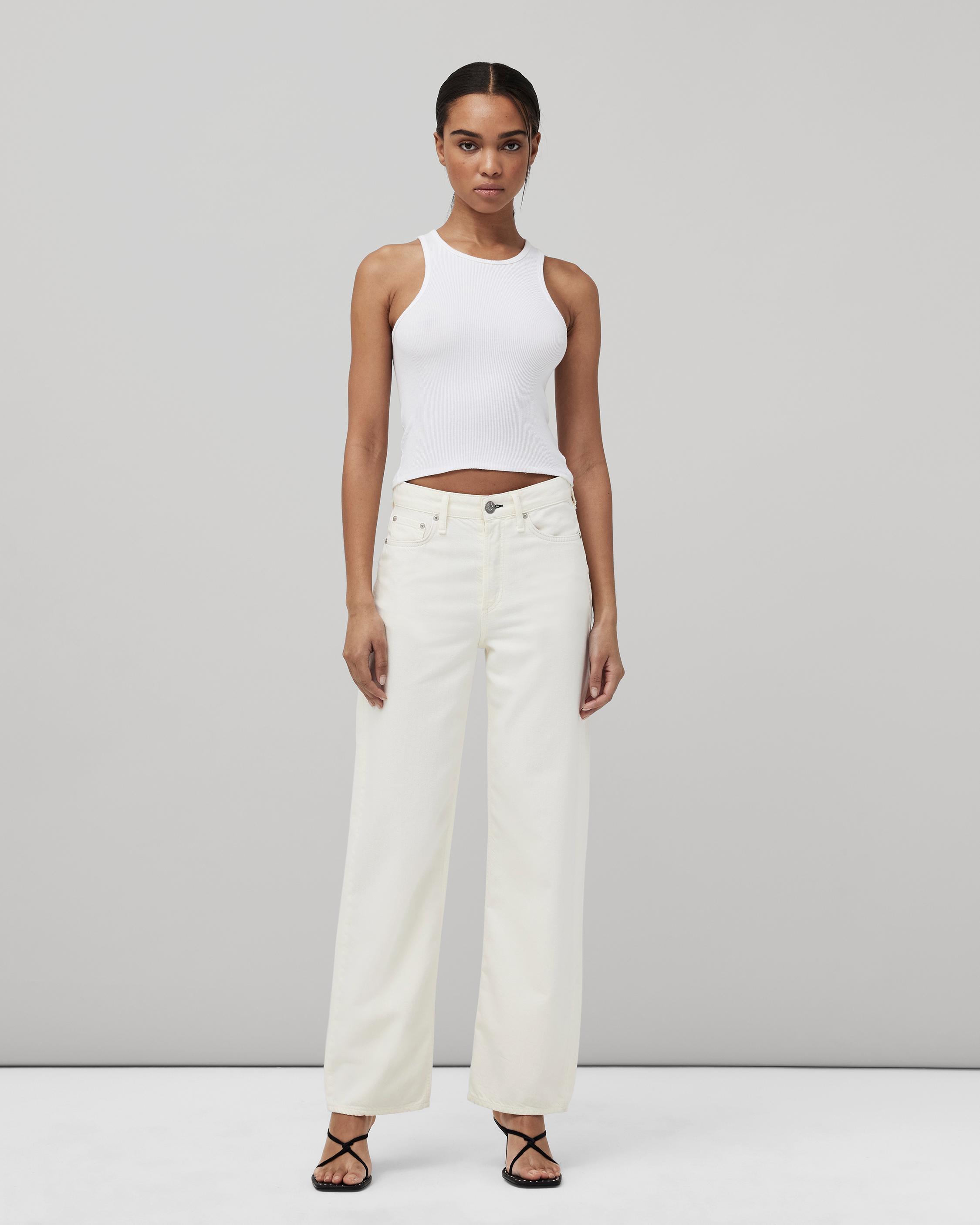 Featherweight Logan Wide-Leg - Ecru